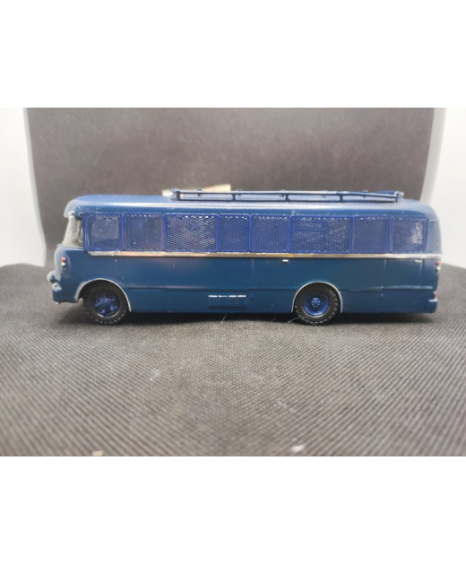 AUTOCAR BERLIET PLB 6 GENDARMERIE MOBILE - MINITRUCKS - N° 129 - 1/50 | Autocar Berliet PLB 6 Gendarmerie Mobile - 129 |