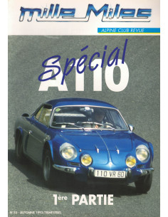 Mille Miles, Alpine Club Revue N°35 - Spécial A110 | Alpine Revue N°35 |