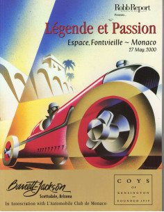 Catalogue Vente aux enchères ROBBREPORT - MONACO (05/2000) | ROBBREPORT 2000 |
