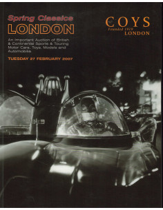 Catalogue Vente aux enchères COYS - LONDON (02-2007) | COYS Ref: A167 |