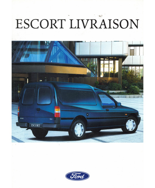 Brochure FORD ESCORT LIVRAISON (08/1996) TURBO DIESEL 1800 | FOR53 - Ref: PN 672510/9608/6.4m/FR |