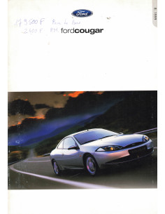 Brochure FORD COUGA (08/1999) 16V et 24V | FOR52 - Ref: PN 976503/9908/8m/F |