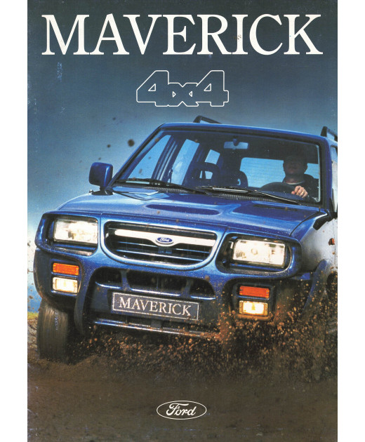 Brochure FORD MAVERICK 4X4 (04/1995) | FOR51 -  Ref: FORD MAVERICK |