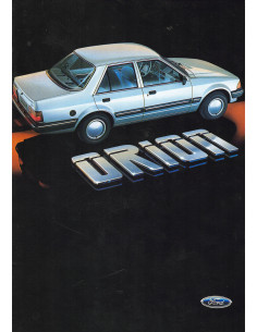 Brochure FORD ORION (1984) L, GL et INJECTION | FOR33 - Ref: PN 627147/8408/100m/FR |