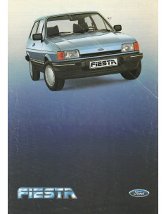Brochure FORD FIESTA 4cyl (02/1984) 950BC, 1100 et 1300HC, 1600D et CVH | FOR41 - Ref: PN 520225/8402/60m/FR |