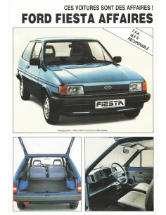 Brochure FORD ESCORT AFFAIRES (1987) 1000, 1100 et 1600 D | FOR38 - Ref: PN ESCORT AFFAIRES 2 |
