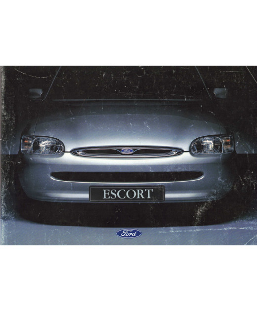 Brochure FORD ESCORT (1996) GHIA, GLX, GT, CLIPPER, CABRIOLET,XR3i | FOR44 - Ref: PN 672508/9608/200M/FR |