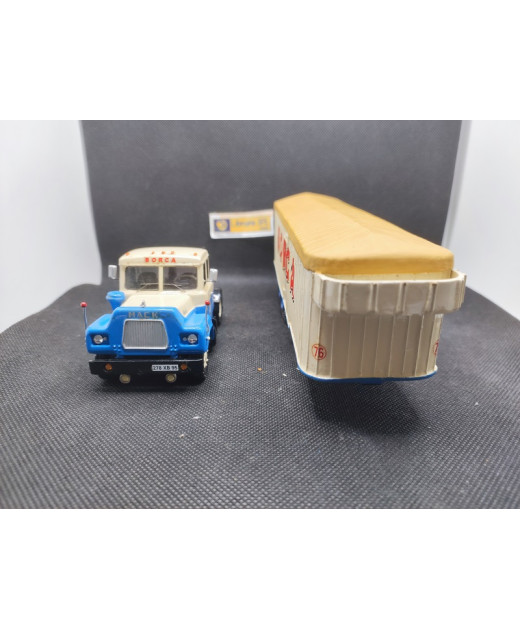 CAMION MACK R 400 CABINE PELPEL "BORCA" - MINITRUCKS - N° 166 - 1/50 | Camion Mack R 400 Cabine Pelpel "Borca" - 166 |