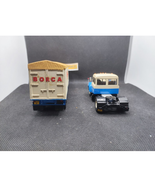 CAMION MACK R 400 CABINE PELPEL "BORCA" - MINITRUCKS - N° 166 - 1/50 | Camion Mack R 400 Cabine Pelpel "Borca" - 166 |