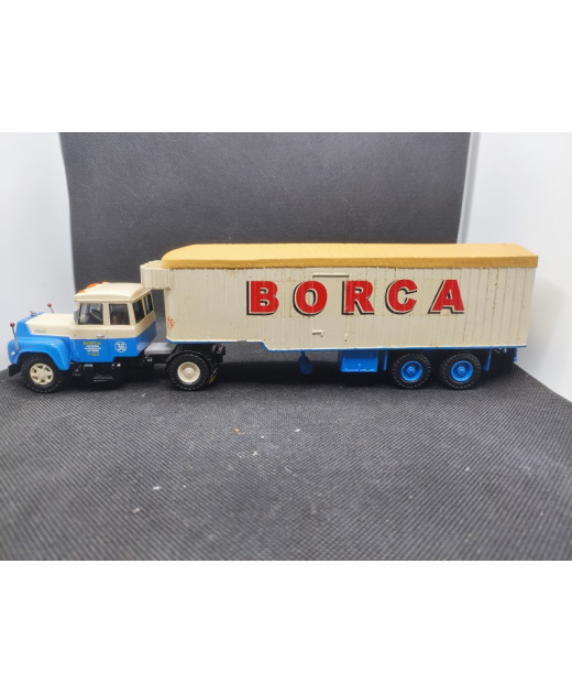 CAMION MACK R 400 CABINE PELPEL "BORCA" - MINITRUCKS - N° 166 - 1/50 | Camion Mack R 400 Cabine Pelpel "Borca" - 166 |