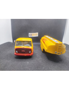 CAMION SOMUA JL 19 + REMORQUE CITERNE SHELL - MINITRUCKS - N° 82/83 - 1/50 | Camion Somua JL 19 + remorque citerne Shell - 82... 2