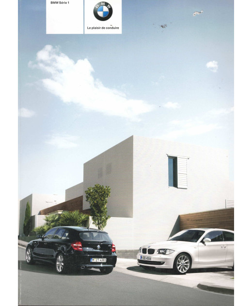 Brochure BMW Série 1 (120i) - 2009 | BMW201 - Ref: 9 11 001 087 37 1/09 VB |