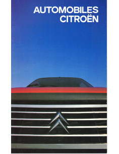 Brochure "AUTOMOBILES CITROËN" - 1985 | CIT60 - |