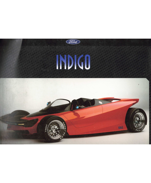 Brochure FORD INDIGO CONCEP CAR - 1997 (Anglais) | FOR63 - Ref: INDIGO CONCEPT |