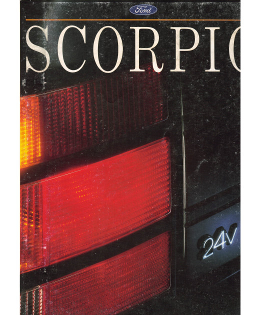 Brochure FORD SCORPIO - 1991 | FOR61 - Ref: PN 175504/9108/35m/FR |