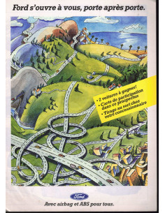 Brochure FORD Caractéristiques - GAMME 1995 | FOR56 - Ref: PN 817439/9503/225m/SWIFR |