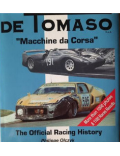 De Tomaso, The Official Racing History De Philippe Olczyk | 9789952800258-OCCASION |