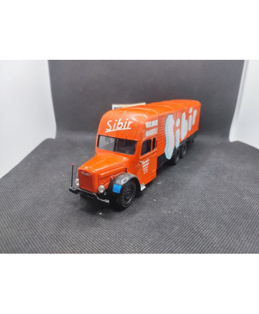 CAMION WILLEME R15 FOURGON "SIBIR" - MINITRUCKS - N° 123 - 1/50 | Camion Willeme R15 Fourgon "Sibir" - 123 |