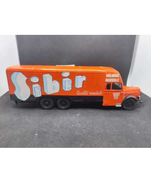 CAMION WILLEME R15 FOURGON "SIBIR" - MINITRUCKS - N° 123 - 1/50 | Camion Willeme R15 Fourgon "Sibir" - 123 |
