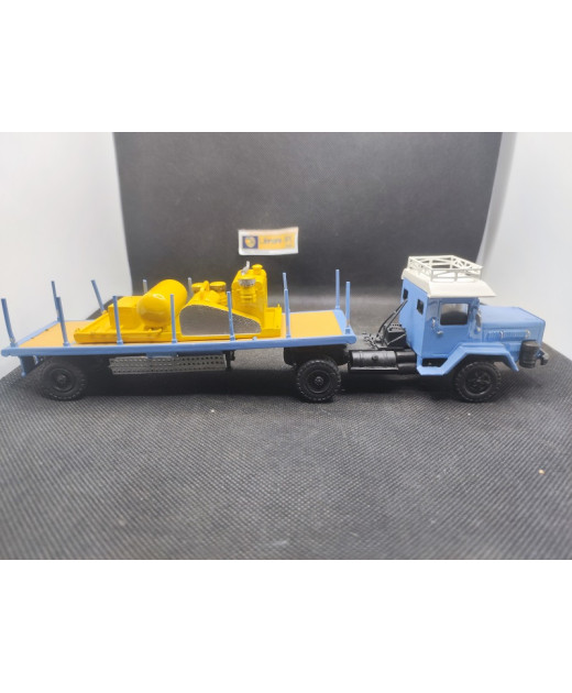 CAMION UNIC AVEC SEMI REMORQUE "GROUPE ÉLECTROGÈNE" - MINITRUCKS - 1/50 | Camion Unic avec Semi remorque "Groupe Electrogene" |