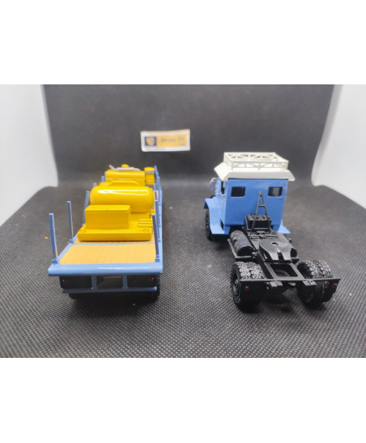 CAMION UNIC AVEC SEMI REMORQUE "GROUPE ÉLECTROGÈNE" - MINITRUCKS - 1/50 | Camion Unic avec Semi remorque "Groupe Electrogene" |