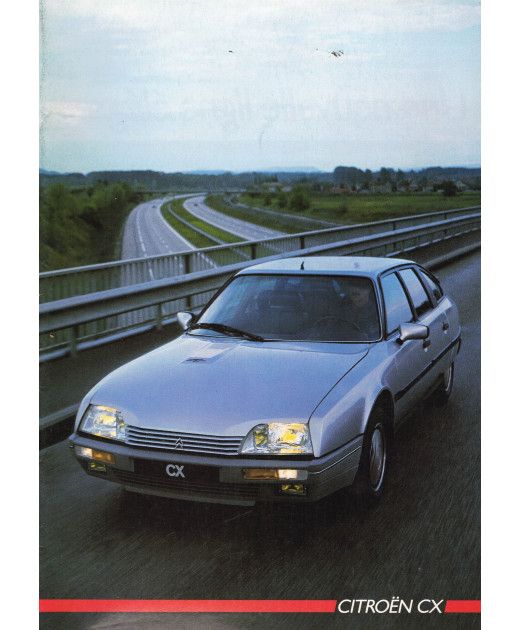 Brochure CITROEN CX (20, 22 et 25) - 1985 | CIT64 - Ref: 09.85 |