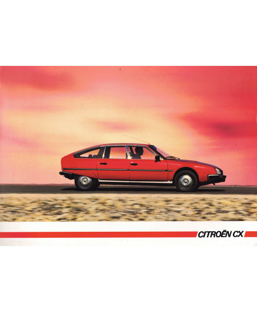 Brochure CITROEN CX Berlines et Breaks - 1984 | CIT63 - Ref: 06.84 |