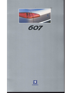 Brochure PEUGEOT 607 2.2 et 3.0l - 2000 | PEU73 - Ref: 1N0004/07 00 |