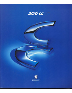 Brochure PEUGEOT 206 CC - 2000 | PEU72 - Ref: 99N 1 B 0011/09-2000 |