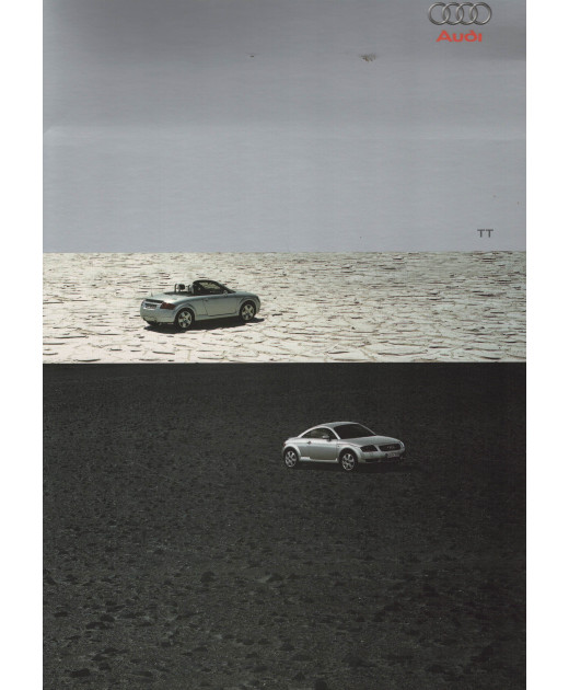 Catalogue AUDI TT Coupé et Roadster (Etui + 2 catalogues) | AUDI117 - Ref: 133/1104.8700 |