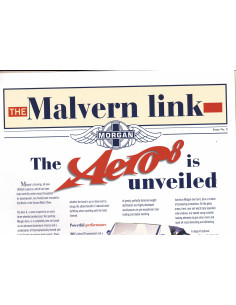 The Malvern Link, The Aero 8 is unveiled N°3 | MOR5 - Malvern Link N°3 |