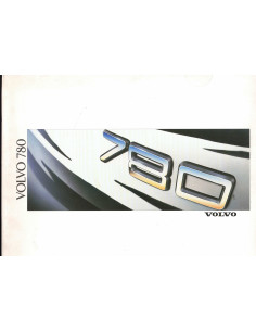 Catalogue VOLVO 780 (Etui + catalogue) - 1988 | Volvo 66 - Ref: PS/PV 2919-88 |