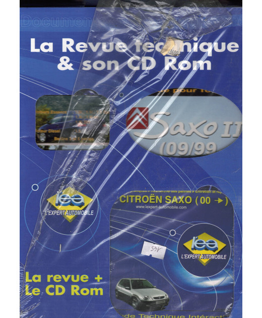 CITROËN SAXO 2 Depuis 1999 - Revue Technique et son CD Rom | RTACDROM SAXO 2 |
