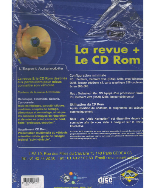 RENAULT SCENIC 2 Depuis 1999 - Revue Technique et son CD Rom | RTACDROM SCENIC 2 |