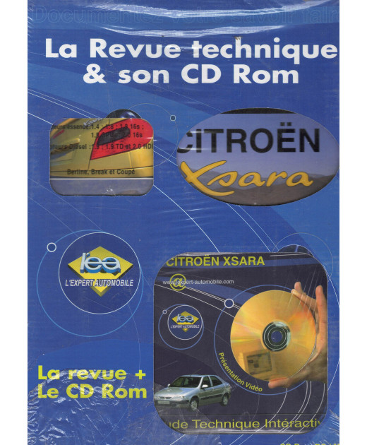 CITROËN XSARA - Revue Technique et son CD Rom | RTACDROM XSARA |