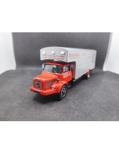 CAMION BERLIET GLR200 FOURGON ISOTHERME 1973 - MINITRUCKS - N° 119 - 1/50 | Camion Berliet GLR200 Fourgon Isotherme de 1973 -...