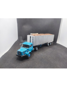 CAMION BERLIET TLM 10 M2 SEMI REMORQUE - MINITRUCKS - N° EX 124 | Camion Berliet TLM 10 M2 Semi Remorque - EX 124 |