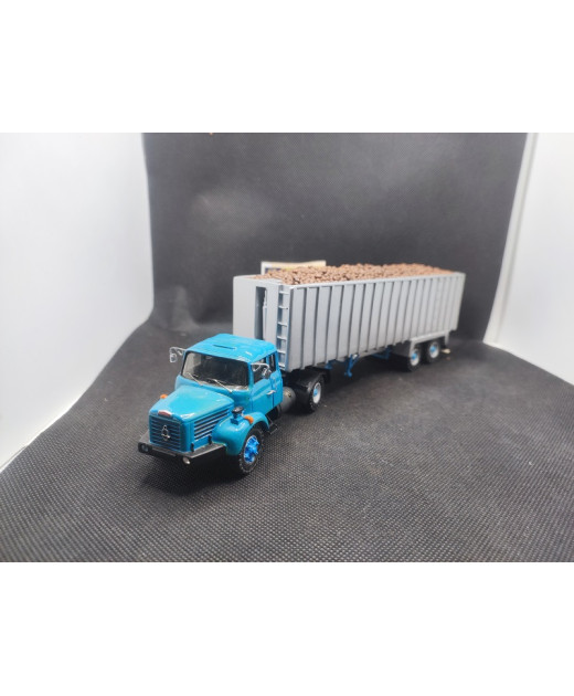 CAMION BERLIET TLM 10 M2 SEMI REMORQUE - MINITRUCKS - N° EX 124 | Camion Berliet TLM 10 M2 Semi Remorque - EX 124 |
