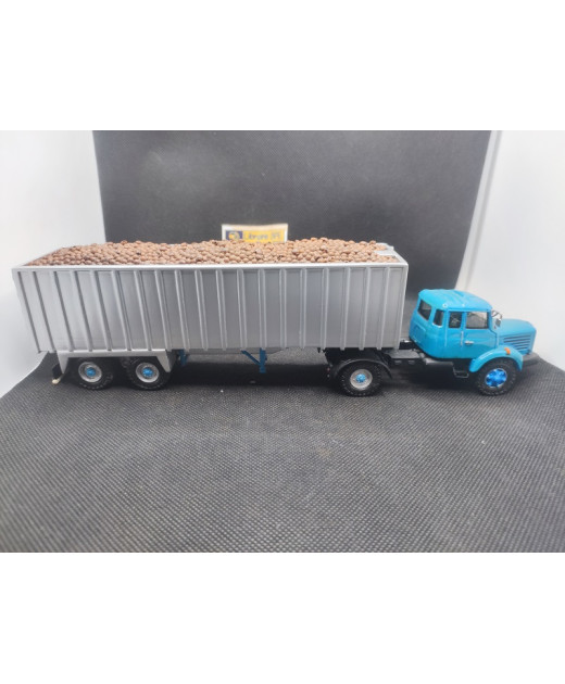 CAMION BERLIET TLM 10 M2 SEMI REMORQUE - MINITRUCKS - N° EX 124 | Camion Berliet TLM 10 M2 Semi Remorque - EX 124 |