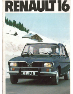 Brochure Régie Renault - RENAULT 16 - 1979 | REN44 - Ref: 19.120.16 |