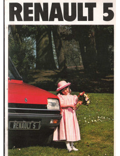 Brochure Régie Renault - RENAULT 5 - 1980 | REN37 - Ref: 19.116.05 |