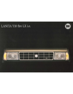 Dépliant LANCIA Y10 Fire LX i.e. - 1989 | LAN55 - Ref: 720.023-03/89 |