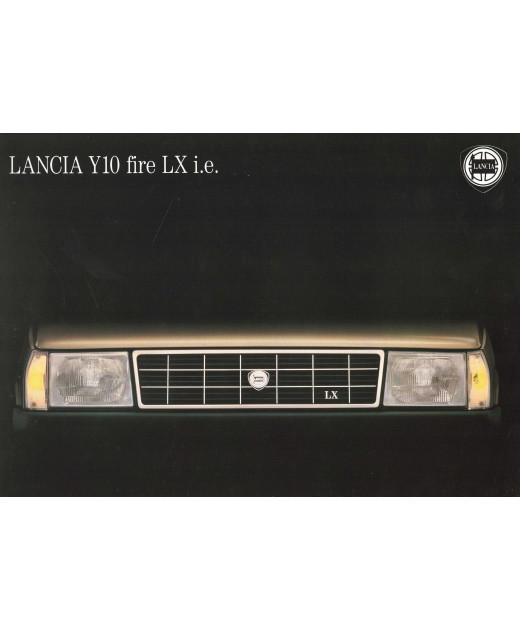 Dépliant LANCIA Y10 Fire LX i.e. - 1989 | LAN55 - Ref: 720.023-03/89 |