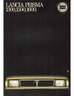 Brochure LANCIA PRISMA 1300, 1500 et 1600 - 1983 | LAN45 - Ref: 88799296 1/83 |