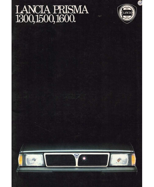 Catalogue LANCIA PRISMA 1300, 1500 et 1600 - 1984 | LAN46 - Ref: 88799264 2/84 |