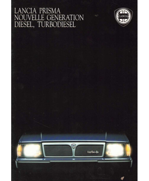 Catalogue LANCIA PRISMA TURBODIESEL et DIESEL - 1986 | LAN48 - Ref: 9511-IX/86 |