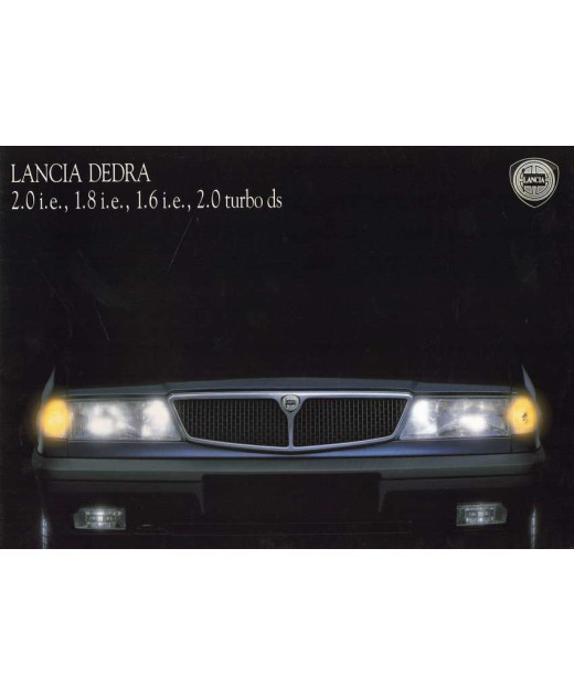 Brochure LANCIA DEBRA - 1989 | LAN58 - Ref: 02.5.9751.06-IX/89 |
