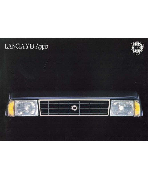 Dépliant LANCIA Y10 Appia - 1989 | LAN56 -Ref: 720.022-03/89 |