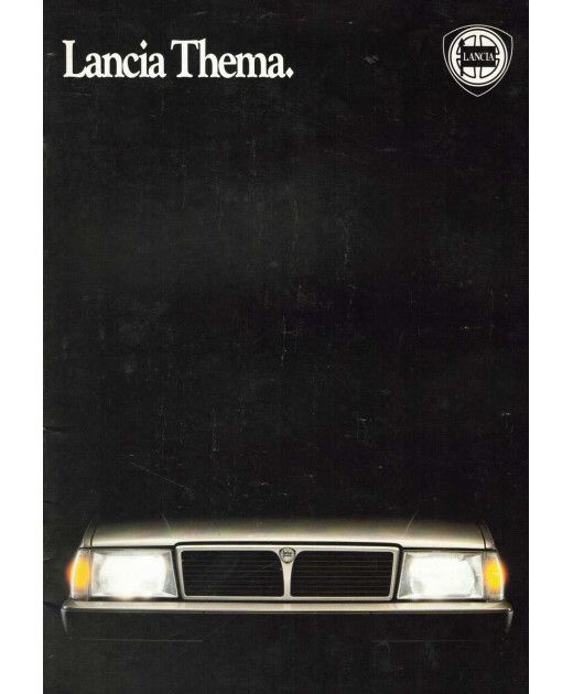 Catalogue LANCIA THEMA Turbo / Turbo Diesel / 6V - 1985 | LAN51 - Ref: 88799391-I/85 |