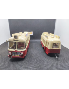 AUTOBUS FLOIRAT Z10 AVEC REMORQUE - MINITRUCKS - N° EX67 - 1/50 | Autobus Floirat Z10 avec sa remorque - EX67 | 2